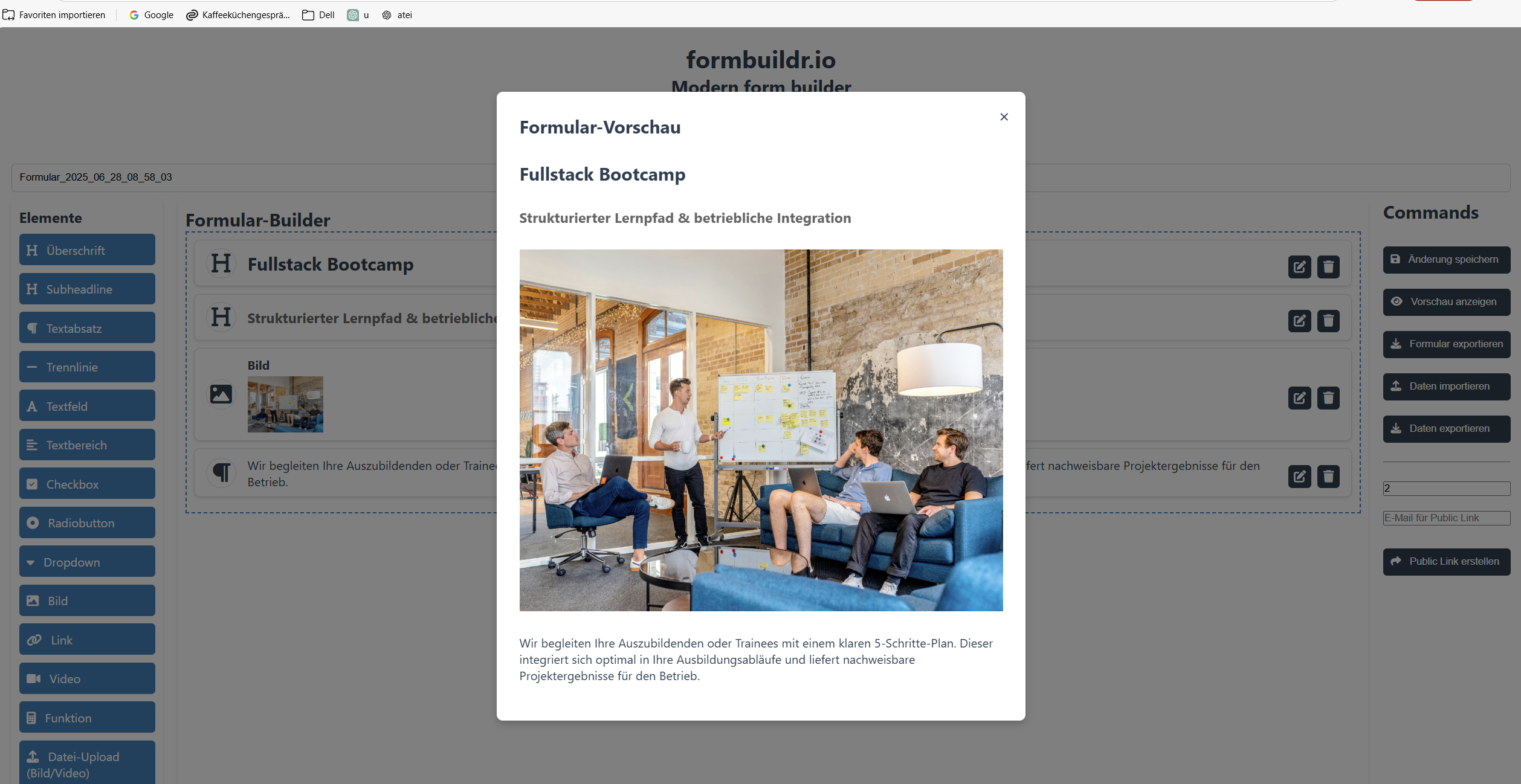 Formbuilder